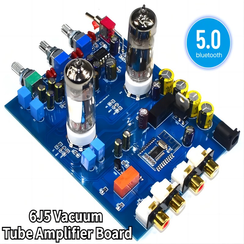 Tube Amplifier Part - 6J5 плата вакуумного усилителя с Bluetooth