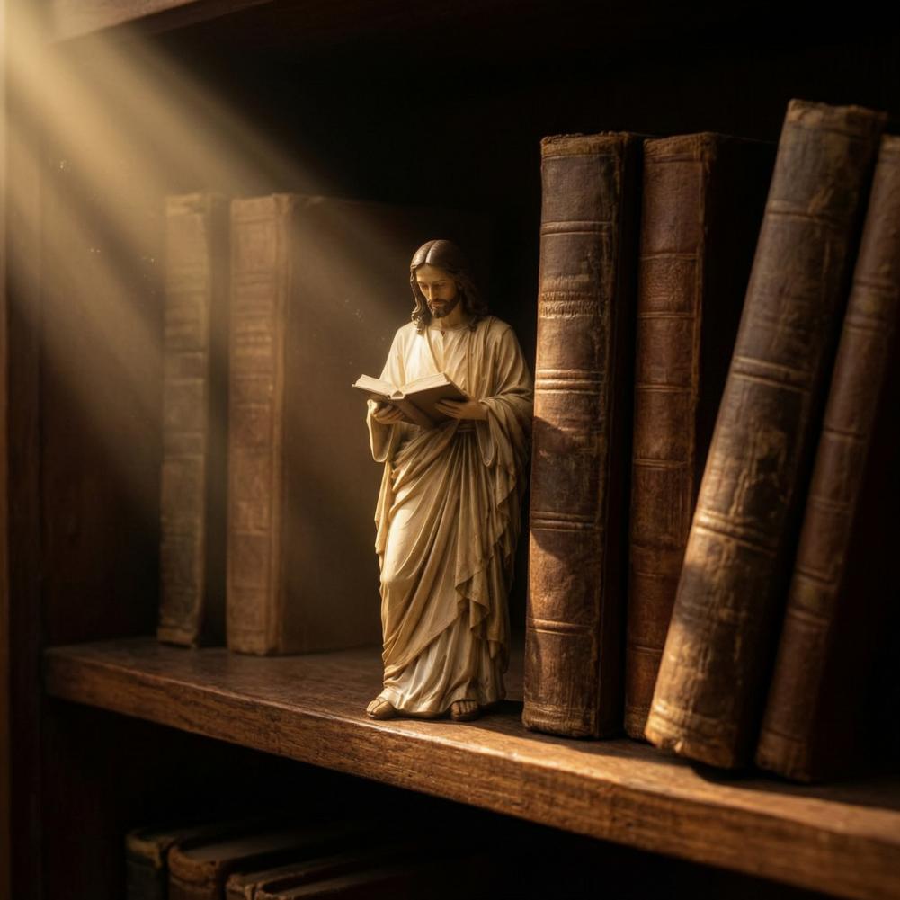 Vintage And Collectible Books - Декоративные коллекционные статуэтки из смолы: Иисус,