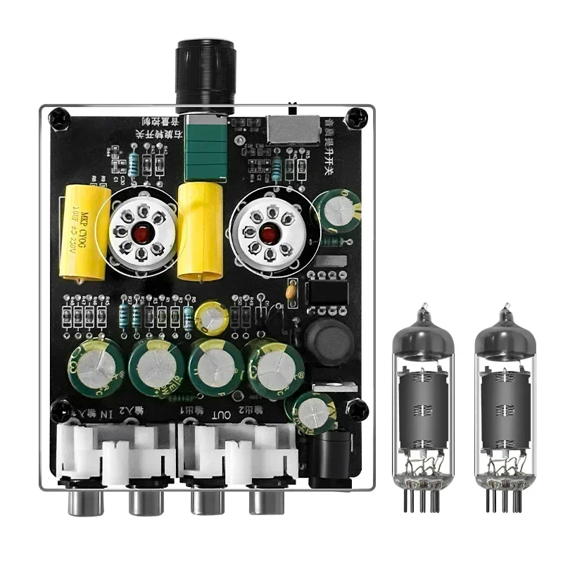 Tube Amplifier Part - Модернизированный ламповый предусилитель 6K4, Hi-Fi ламповый