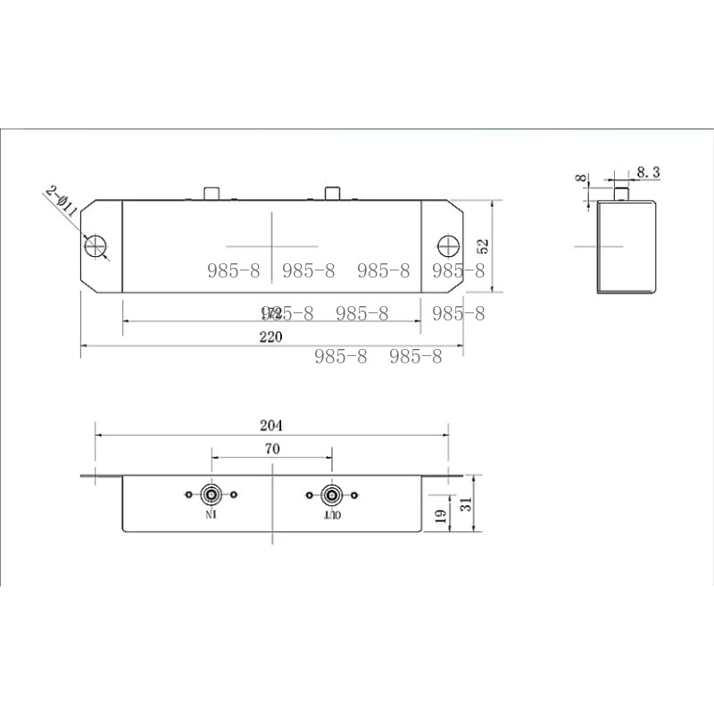 Tube Amplifier Part - Пружинный ревербератор для гитарного усилителя, компактный