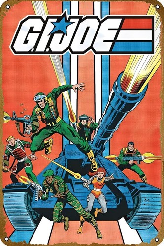 Постер Gi Joe – Tank, винтажна – обзор и цена Vintage Collectible Posters