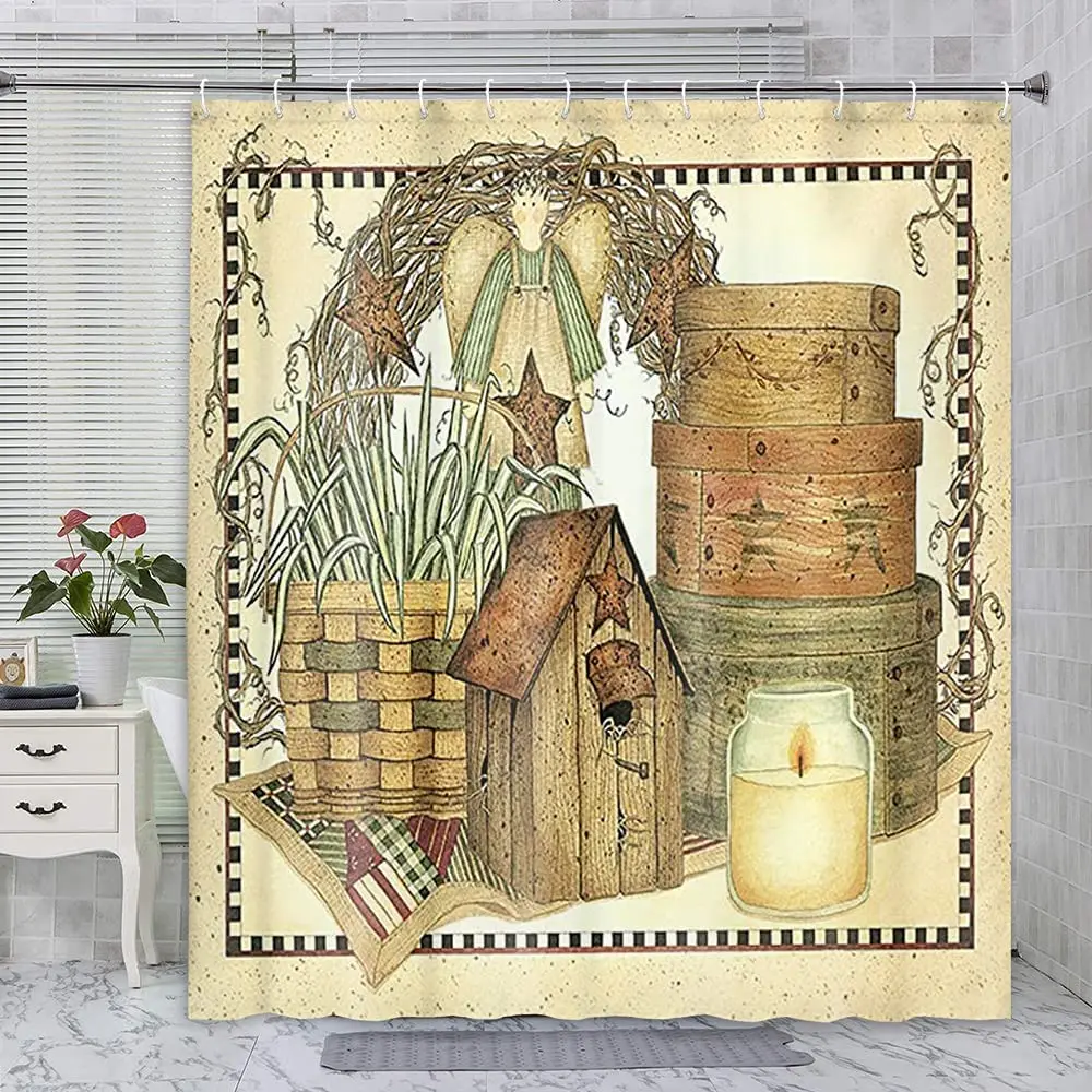 Винтажная занавеска для душа в – обзор и цена Vintage Cartoon Collectible